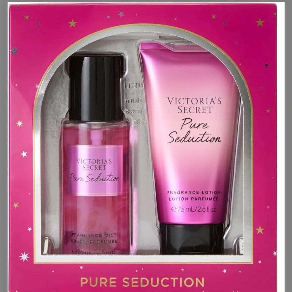 NEW Victoria's Secret Pure Seduction Fragrance Mist Lotion Gift Set